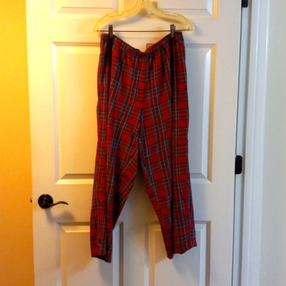 Charter Club Plaid Pajama Pants Size XL